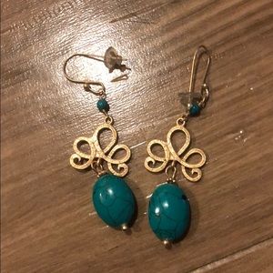 NWOT Turquoise Earrings